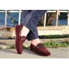Moderiktiga loafers för män - grunda mockaskor