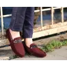 Fasjonable loafers for menn - grunne semskede sko