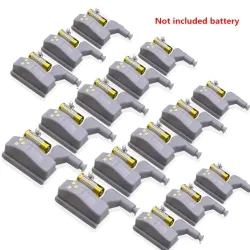 Charnière intérieure lumineuse - armoire - placard - lampe à induction LED - 16 pièces