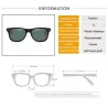 Gafas de solGafas de sol retro clásicas - madera de bambú - UV400 - unisex