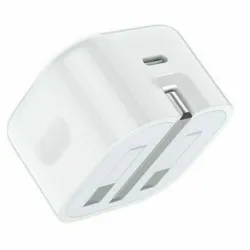 PD 20W - USB-C PD - 100-240V - hurtigoplader - UK stik
