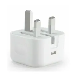 CargadoresPD 20W - USB-C PD - 100-240V - cargador rápido - enchufe UK