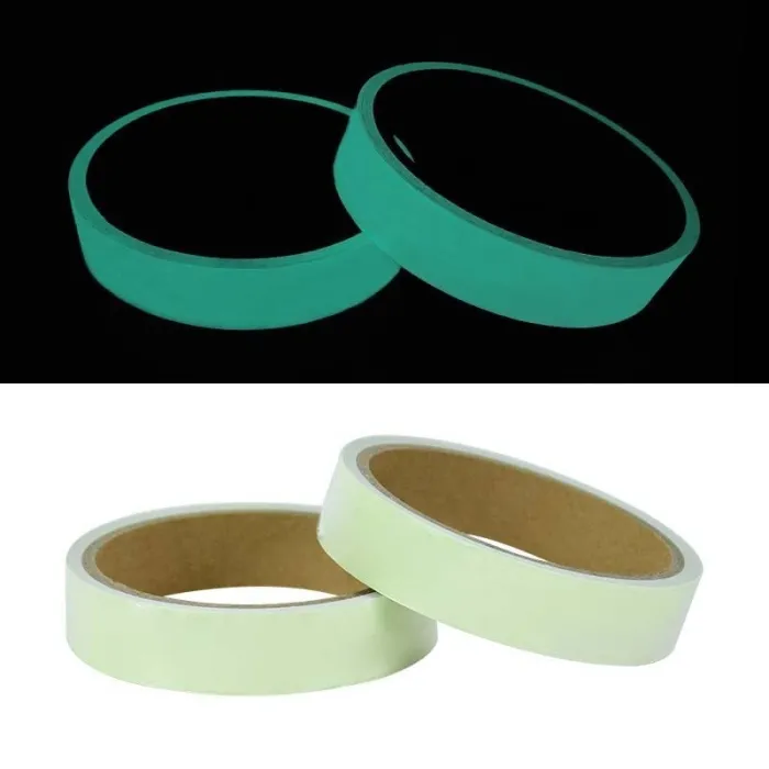 Selvlysende tape - fluorescerende - advarende teip - biler - dekorasjon - art