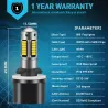Antibrouillards auto - Ampoule LED - H1 - H3 - H27/881 - H27/880 - 2 pièces