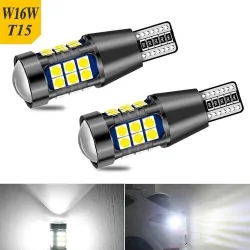 Bilbackljus - LED-lampa - 1156 BA15S - 7440 W21W - T15 W16W - 2 st