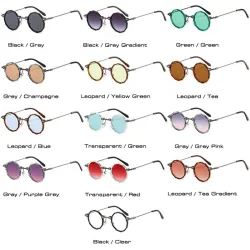 Gafas de solGafas de sol redondas retro - estilo steampunk - UV400 - unisex