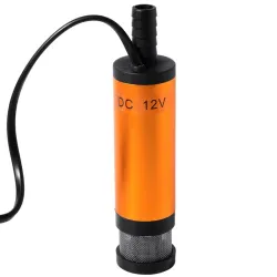 RendimientoElectrobomba sumergible 12V para gasóleo - aceite - combustible - agua - con interruptor