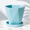 Geometric flower pot - plastic resinGarden