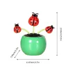 Jouet à énergie solaire - fleur dansante / abeille / coccinelle