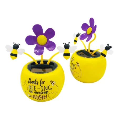 Soldriven leksak - dansande blomma / fjäril / enhörning / hundtass
