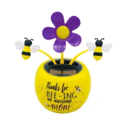 Solar powered toy - dancing flower / butterfly / unicorn / dog pawSolar