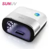 SUNUV SUN3 - 48W - professionel negletørrer - UV LED-lampe med 2.0 smart timer - hukommelse