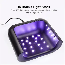 SUNUV SUN3 - 48W - professionell nageltork - UV LED-lampa med 2.0 smart timer - minne