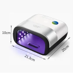 SUNUV SUN3 - 48W - professionell nageltork - UV LED-lampa med 2.0 smart timer - minne
