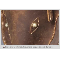 BolsosBolso pequeño de hombro / cintura de moda - cuero genuino - en forma de cabeza de toro