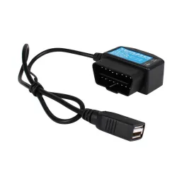 DiagnósticoMini USB OBD - Conector DVR / GPS / USB - cargador de coche