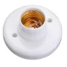 E27 lamp bulb holder - round plastic socketLighting fittings