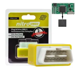 Nitro OBD2 chip tuning diesel - boitier d'alimentation - OBDII - ELM327