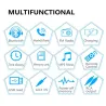 Radio samochodowe Bluetooth - din 1 - MP3 - AUX - USB - FM - 12VDin 1