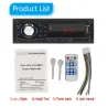 Radio samochodowe Bluetooth - din 1 - MP3 - AUX - USB - FM - 12VDin 1