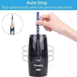 SacapuntasSacapuntas eléctrico automático - tamaño de afilado ajustable
