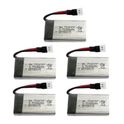 BateríasEachine - Hubsan - 3.7V 380mah - Batería lipo 25C - 5 piezas