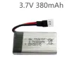 Eachine - Hubsan - 3.7V 380mah - batterie lipo 25C - 5 pièces