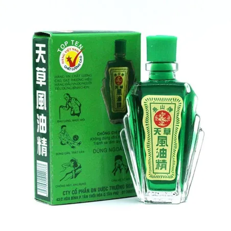 Bálsamo Vietnam - dor reumática - osteoartrite - alívio da dor - óleo de massagem - 12 ml