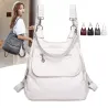 Sac en cuir multifonctionnel - sac à dos - grande capacité