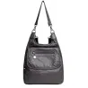 Bolsa de couro multifuncional - mochila - grande capacidade