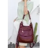 MochilasBolso de piel multifuncional - mochila - gran capacidad