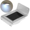 LED havesolarlampe med bevægelsessensor - aluminium
