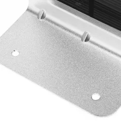 LED havesolarlampe med bevægelsessensor - aluminium