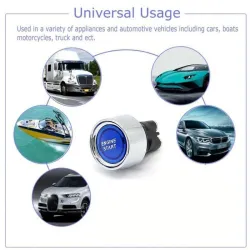 Car ignition start button with LED - ENGINE STARTSwitches