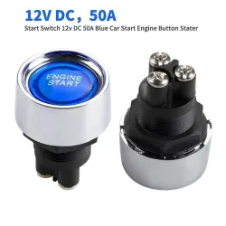 Car ignition start button with LED - ENGINE STARTSwitches