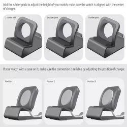Aluminum charging dock - stand - holder - for Apple WatchAccessories