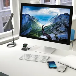 Ladestation aus Aluminium - Ständer - Halter - für Apple Watch