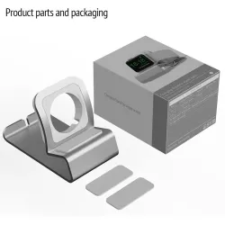 Base de carregamento de alumínio - suporte - suporte - para Apple Watch