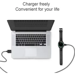Stacja ładująca - USB - adapter bazowy - kabel szybkiego ładowania - do Huawei Watch GT / GT 2Inteligentne zużycie