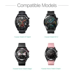 Stacja ładująca - USB - adapter bazowy - kabel szybkiego ładowania - do Huawei Watch GT / GT 2Inteligentne zużycie