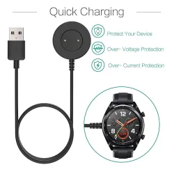 Ladedokkingstasjon - USB - baseadapter - hurtigladekabel - for Huawei Watch GT / GT 2