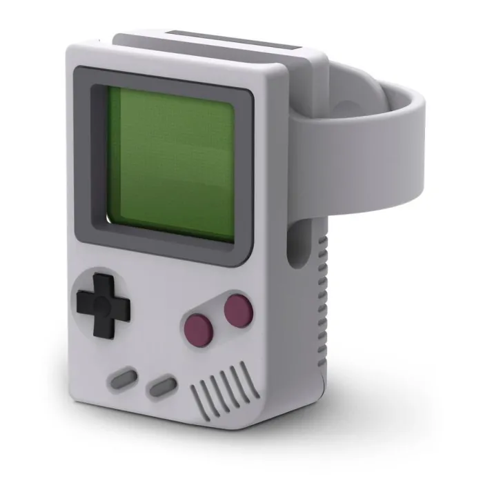 Trådløst ladestativ - silikonholder - for Apple Watch