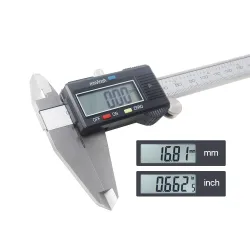 Digitaalinen vernier-satula - 200mm / 300mm - 0,01mm mikrometri - LCD - ruostumaton teräs