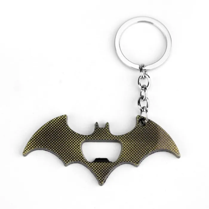 Abridor de garrafas em forma de Batman - com chaveiro