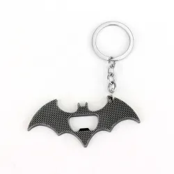 Batman-formad flasköppnare - med nyckelring