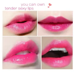 Batom Jelly - brilho labial - 99% aloe vera - mudança de cor de temperatura