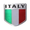 Italian lippu - Italian metallitunnus - autotarra