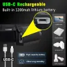 Induction headlamp with built-in battery - COB LED - USB rechargeable - head torchTorches