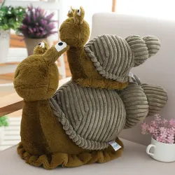 Plysjsnegl - utstoppet leketøy - 28cm / 40cm
