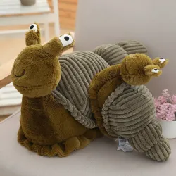 Plysjsnegl - utstoppet leketøy - 28cm / 40cm